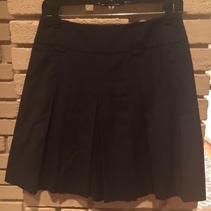 EUC Ann Taylor Pleated A-Line Skirt Sz 2 Petite